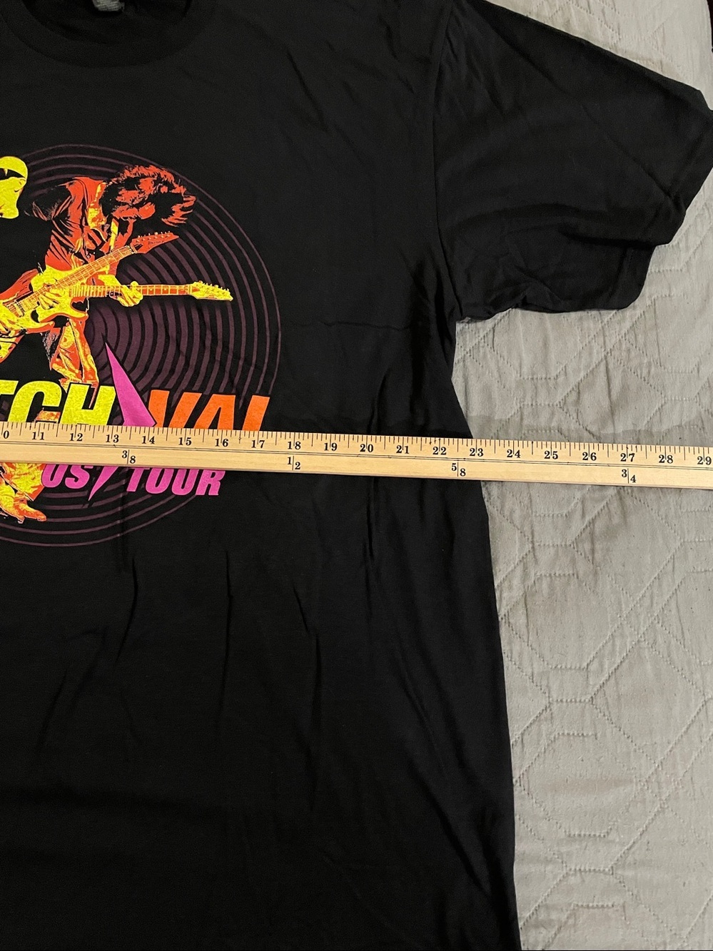JOE SATRIANI AND STEVE VAI Tour Shirt Size XL - Picture 2 of 7